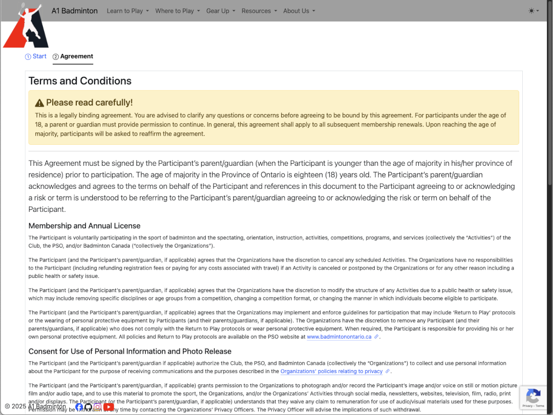 Terms and Conditions