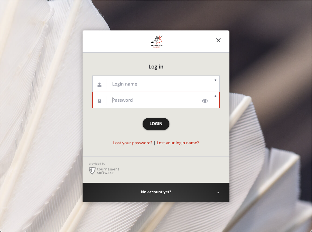Login